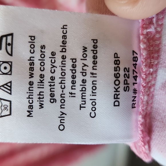 Draper James Boatneck Kitty Dress in Pink Shadow Floral, Size 3X - Picture 8 of 12